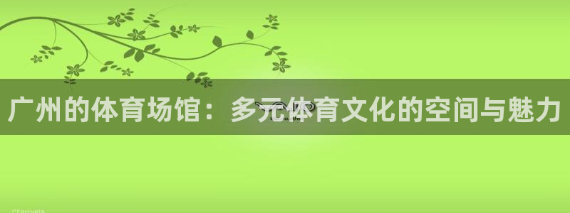 哈哈体育下载：广州的体育场馆：多元体育文化的空间与魅力